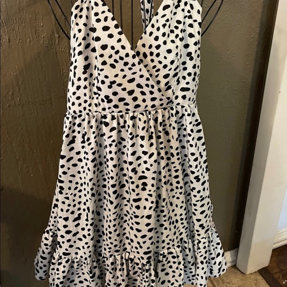 Halter Dalmatian Dress